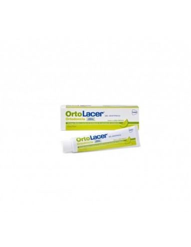 Ortolacer ortodoncia gel dentífrico 1 envase 75ml sabor lima fresca